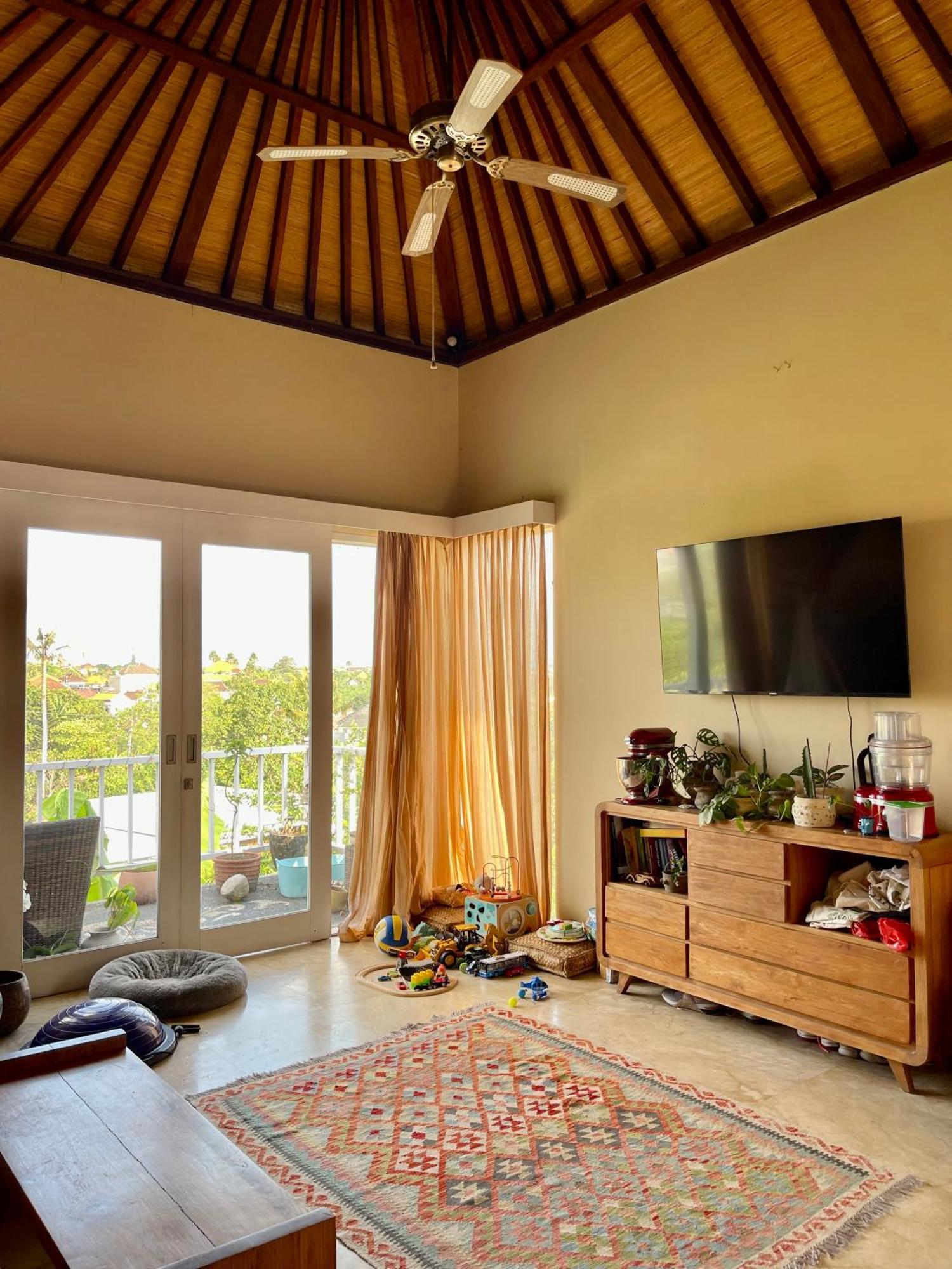 Private Suite In A Kids Friendly Big Shared Villa In Canggu Exteriör bild