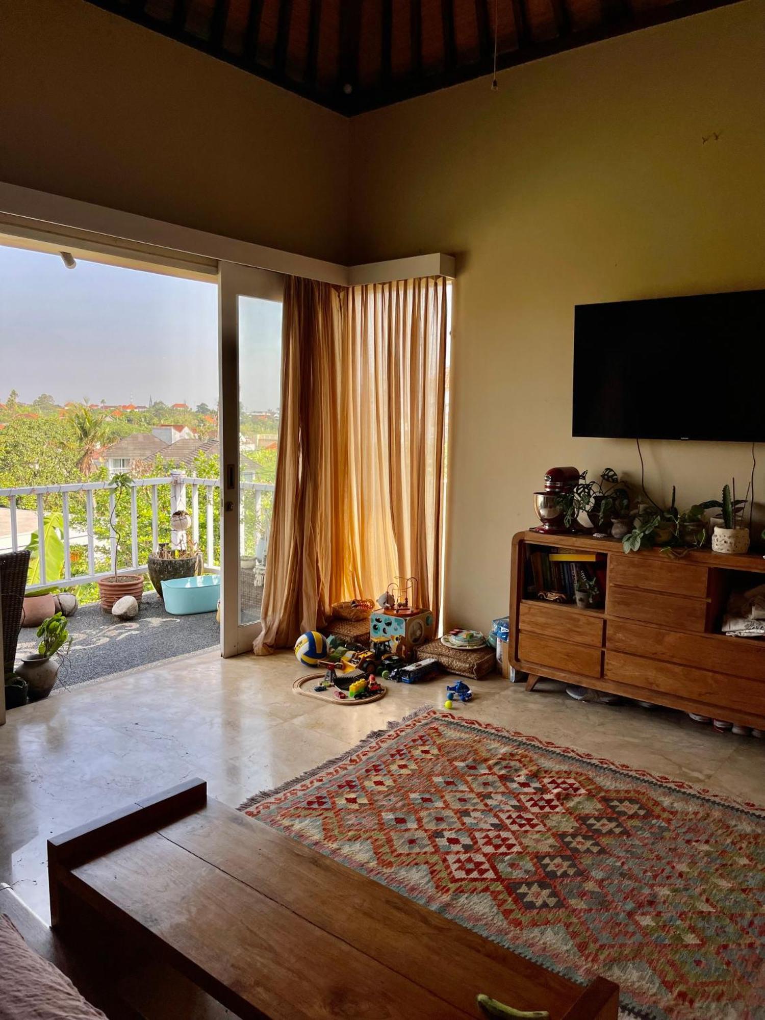 Private Suite In A Kids Friendly Big Shared Villa In Canggu Exteriör bild